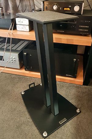 Home speaker stereo system rack. by Anthony Sawyer from Grizzlyworks.