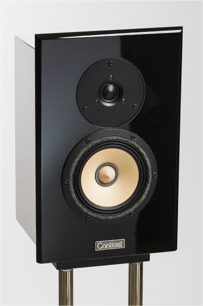 Contrast audio Lens. 2-way bookshelf speaker system.